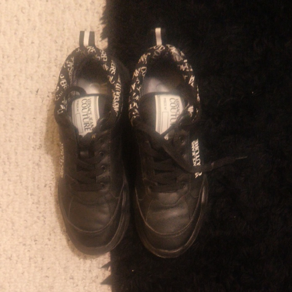 Versace Black Sneakers